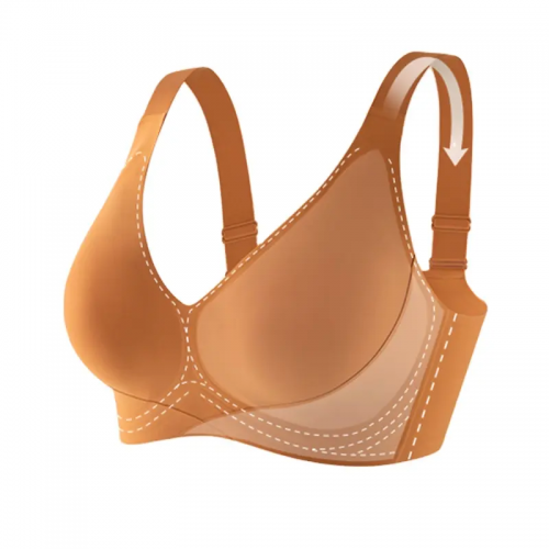 Comfort ultimate support push in wireless bra