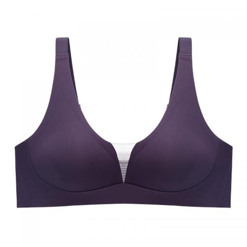 Deep V plunge padded comfort push up wire free bra