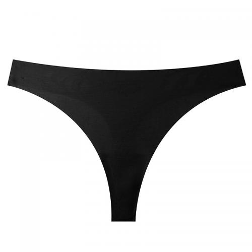 Plus size seamless thongs for women no show thong underwear