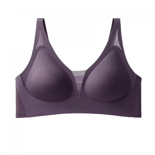 Ultra-thin ladies wireless seamless bra custom logo low MOQ daily bras