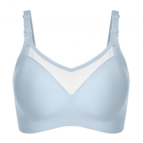 Plus size breastfeeding underwear full cup wireless nusing bras for women