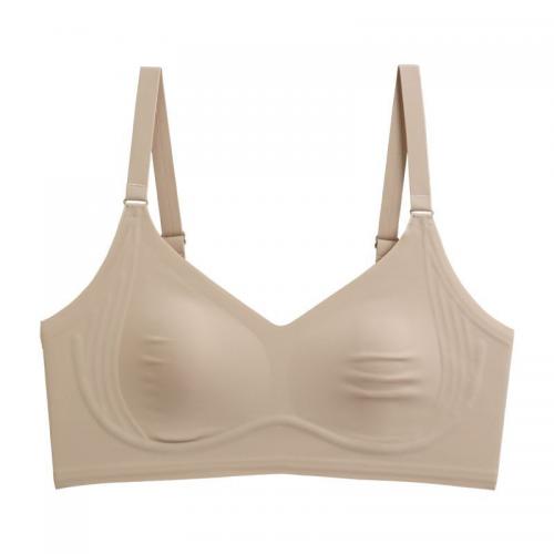 Seamless one-piece comfortable full-cover cup plus breasts bras