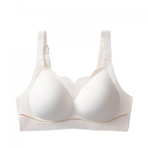 Women's bras no steel unlined bras for barge bust with push up