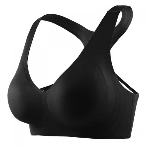 Comfortable wireless sports bras with V neck raser back bras for women