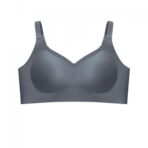 Sexy wireless one pieces bras with U back soft support yoga bras 