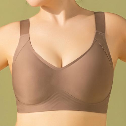 High stretch women's seamless bras wire free fitness sports bras up to 6XL