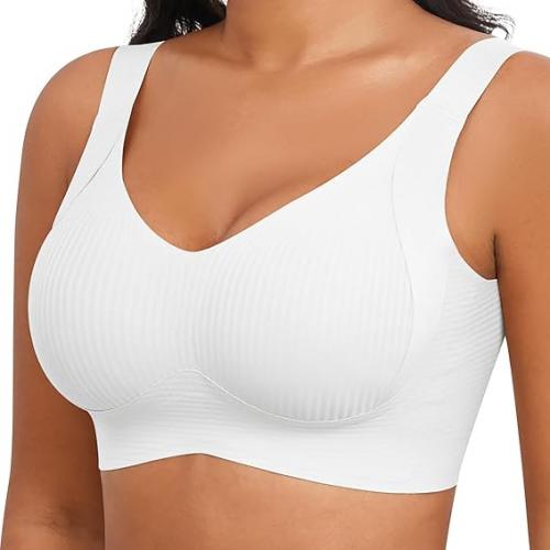 Plus Size Bras for Women No Underwire Full Coverage Everyday Bras 